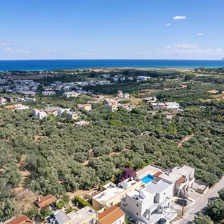 Greek Sky - New Modern With Shared Pool Apartament